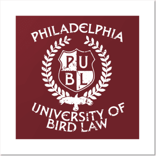 Philadelphia University of Bird Law Posters and Art